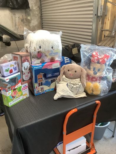 Toys all new selling as lot only.