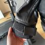 Leather motorbike jacket Image 6