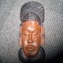 vintage African wall plaque Image 6
