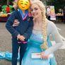Adult Elsa Dress , Wig Image 4