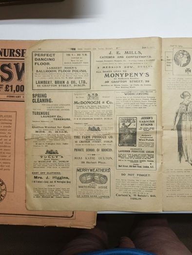 2 Rare Orig Copies Society Magazines