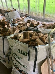 Tonne Bag Logs  Clean & Dry
