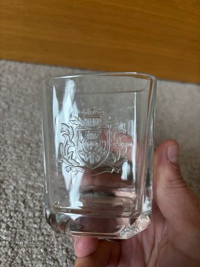 Glass label 5 Blended Scotch Whisky Glass