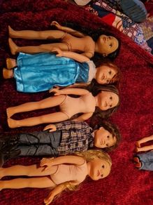 Designafriend dolls x 7