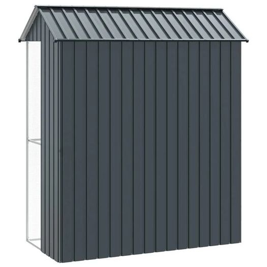 Bird Cage Anthracite 215 x 110 x 247 cm Galvanised Steel