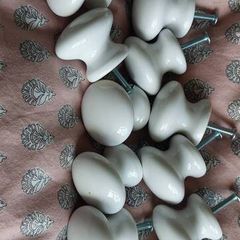 Ceramic doorknobs
