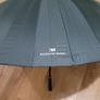 Large Massiliano Sergio Multi-Rib Umbrella Dark Green Image 4