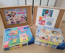 Jigsaws Bundle - Minnie Mouse/Gabby's Dollhouse/Bluey/Peppa