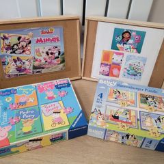 Jigsaws Bundle - Minnie Mouse/Gabby's Dollhouse/Bluey/Peppa