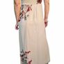 Rose Maxi Dress Beige Image 4