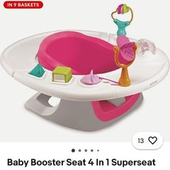 Summer baby eating chair