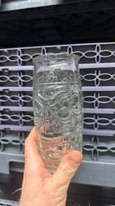 Tiki cocktail glass