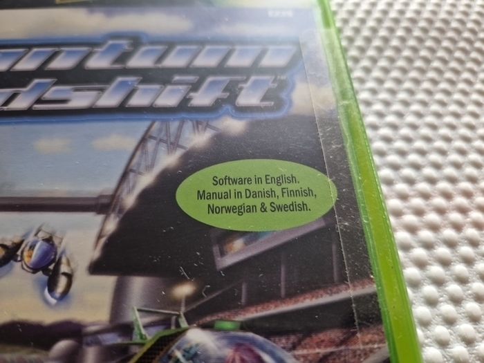 Brand new game sealed Quantum Redshift Xbox Original games Original