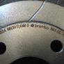 BMW E46 Brembo Max 294mm Rear Brake Discs UV-Coated High-Carbone HC Image 2