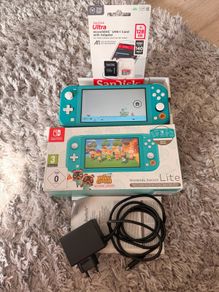 Modded Nintendo Switch lite animal crossing edition!