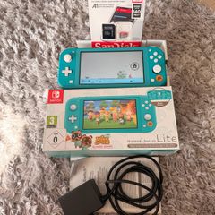 Modded Nintendo Switch lite animal crossing edition!