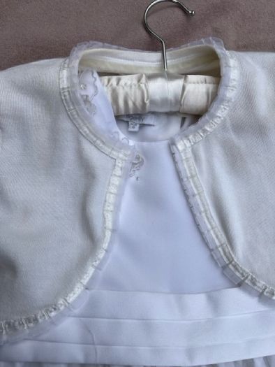 Beautiful tigerlily white Communion Dress