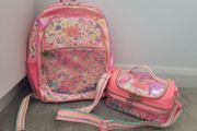 Smiggle Fiesta Classic Unicorn Backpack &amp; Lunchbox