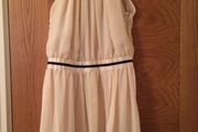 Cream Mango Dress