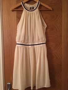 Cream Mango Dress