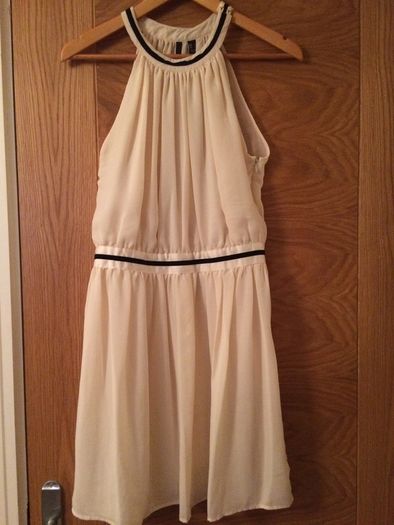 Cream Mango Dress