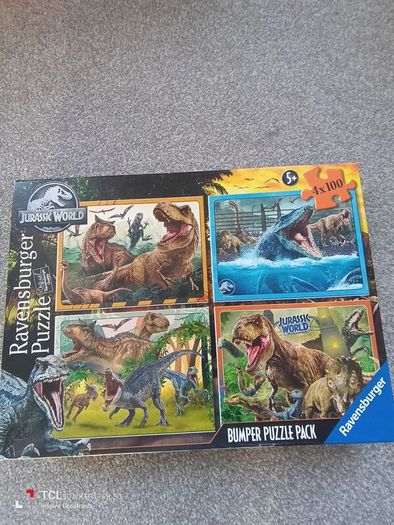 Jigsaw puzzle.Dinosaurs.Age5+