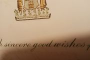 Alderman Alfred Byrne/A4 Sized,Christmas &amp; New Year,greeting/1938/