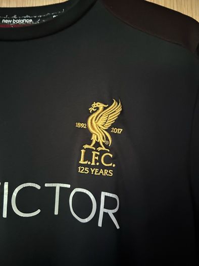 Liverpool 2017 New Balance Training top 2 size XL 125 Anniversary
