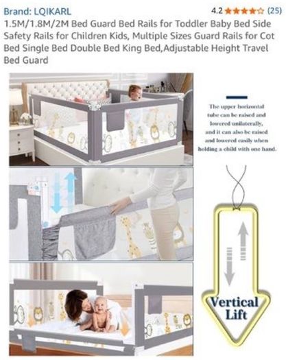 Baby bed guard