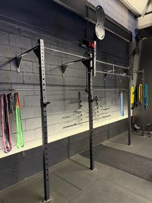 Wall Mounted 2 Bay Squat Rack