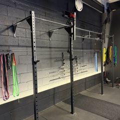 Wall Mounted 2 Bay Squat Rack