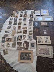 57 Irish Victorian/Edwardian Portrait Poscards & Photos