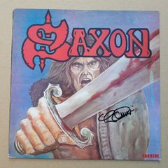 SAXON autographed album METAL