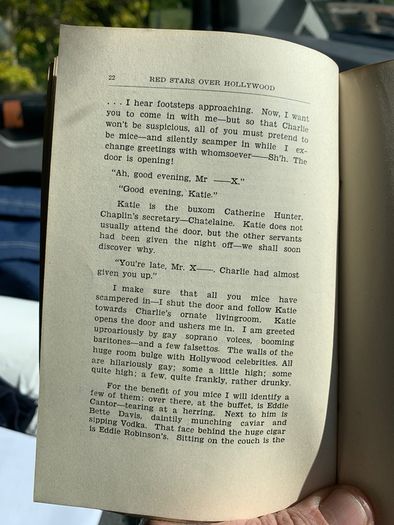 Very Rare Irish Pamphlet Red Stars Over Hollywood highlighting the perceived Communist propogada in the Hollywood movies in the post World War 2 era.