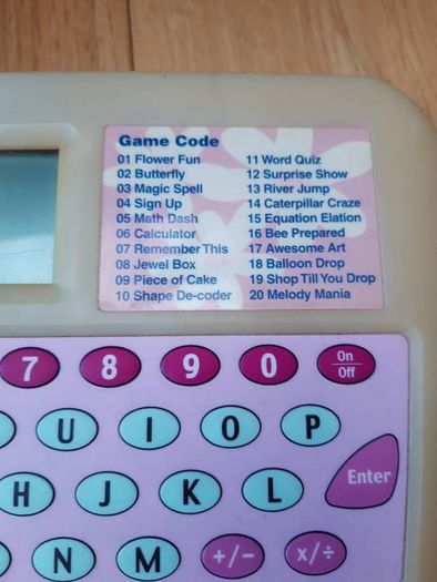 Old Barbie Electronic Game
