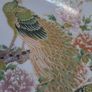 Peacock wall Plate gold gilt Image 3
