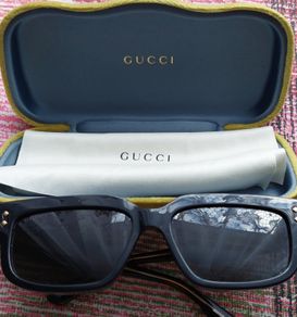 Gucci GG1218S-001 Sunglasses  Original Black Acetate Model