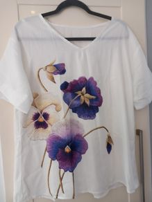New top Purple flowers