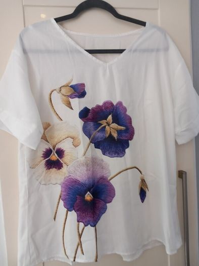 New top Purple flowers