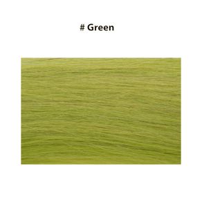Micro Ring Hair Extensions 20" Double Drawn I Tip Remy Hair 25g - # Green