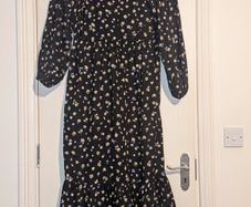 gorgeous long sleeve floral midi dress from Asos