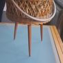 mid century plant stand or storage stand Image 8