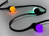 50 Meter Heavy Duty Festoon Harness with 100 Lamp Holders and 100 Couloured Bulbs Set