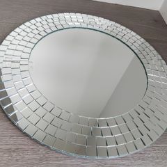 Ikea Tranby Mosaic Mirror glass round 50 cm