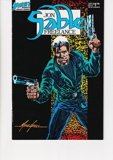 Jon Sable Freelance #41 The Fan 1986 First Comic