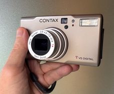 Contax TVS Digital -Complete Set, Box, Case, 2 Batteries
