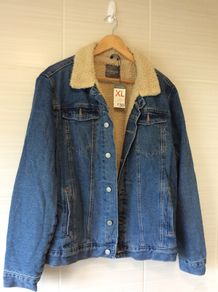 Brand New Mens Fleece Lined Denim Jacket. Primark Brand. Size Xtra Large Mens. Collect In Dublin Or Receive Via Post.