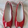 Mbt kainga rockers Size 4 eu 37 red leather in excellent condition Image 3