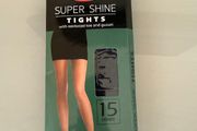 Silky Super Shine tights Navy size medium