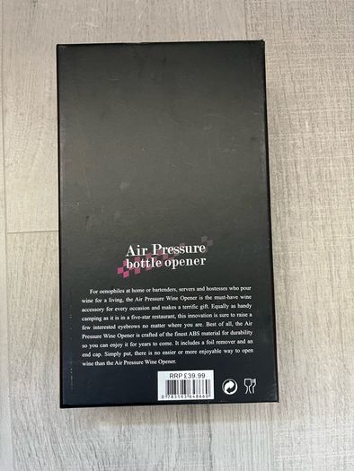 Air Pressure Bottle Opener - Brand New
